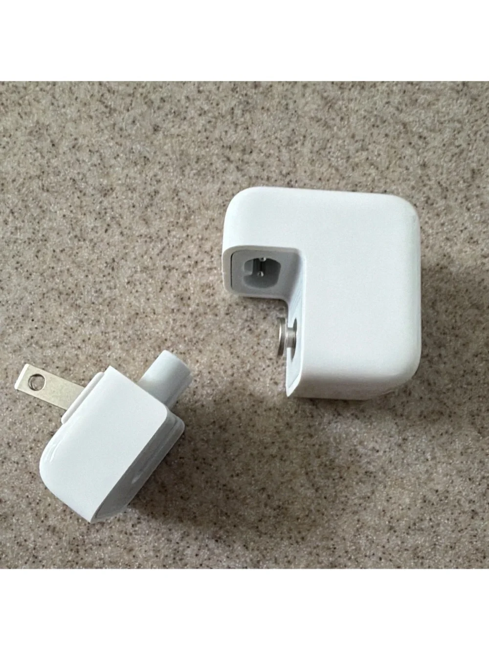 Apple 10W USB Wall Adapter / Travel Charger - White (MC359LL/A) A1357 Set of 2
